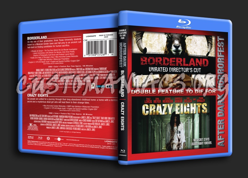 Borderland / Crazy Eights blu-ray cover