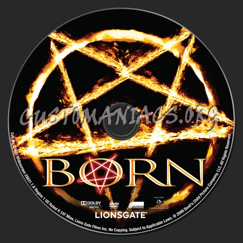 Born dvd label