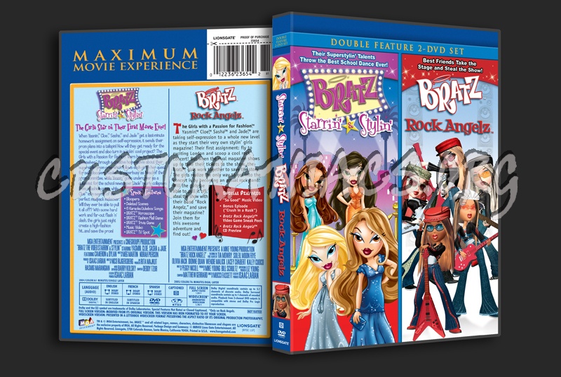 Bratz Starrin' & Stylin'  / Rock Angelz dvd cover