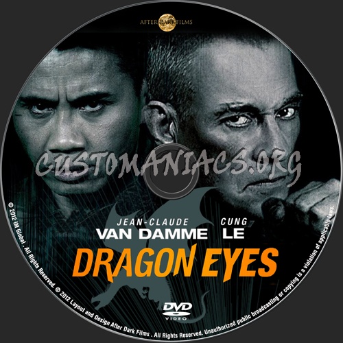 Dragon Eyes dvd label