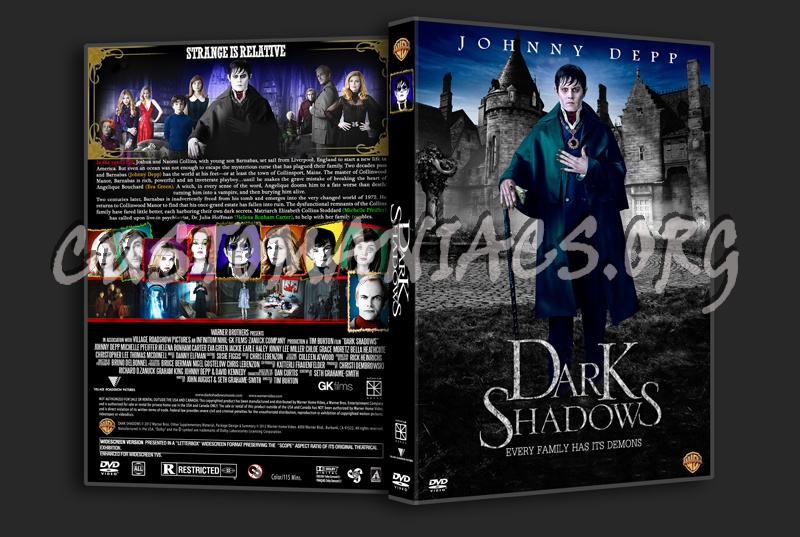 Dark Shadows dvd cover