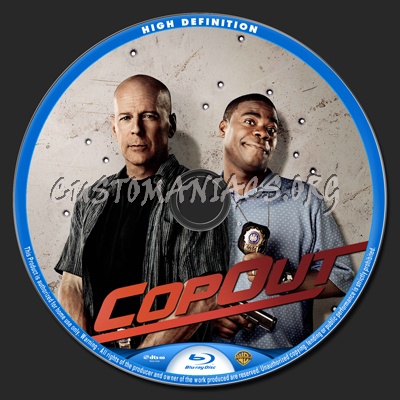Cop Out blu-ray label