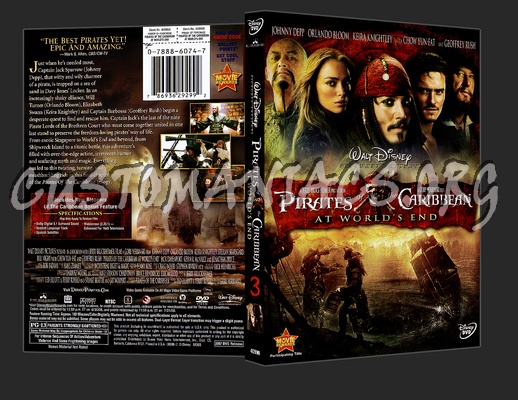 Pirates Of The Caribbean: At World's End dvd cover