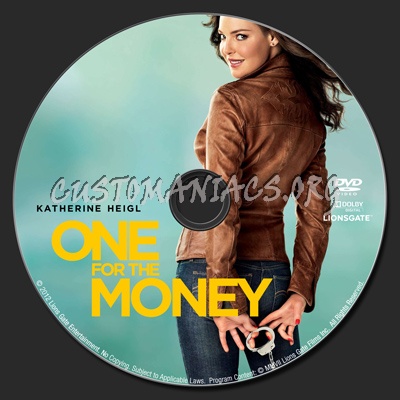 One For The Money dvd label