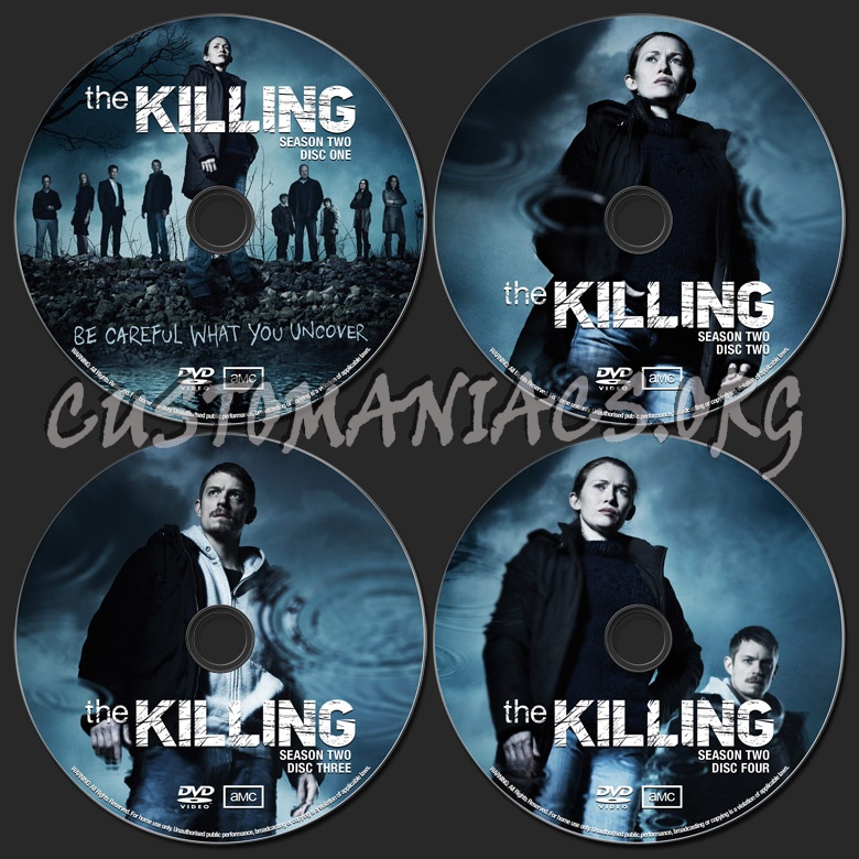 The Killing Season 2 dvd label