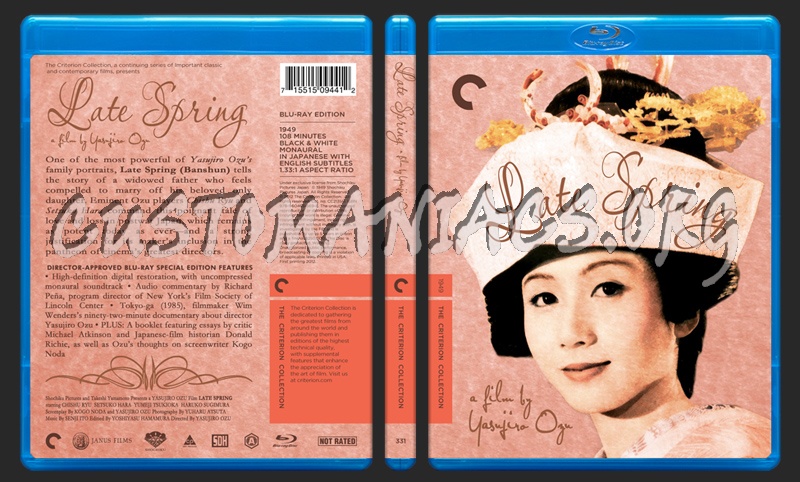 331 - Late Spring blu-ray cover