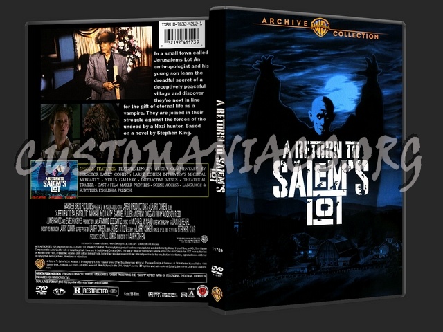 A Return To Salem's Lot dvd cover