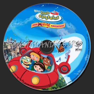 Little Einsteins Our Huge Adventure dvd label