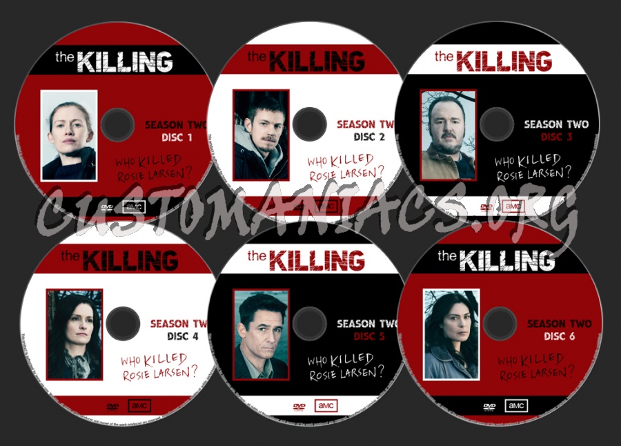The Killing Season 2 dvd label