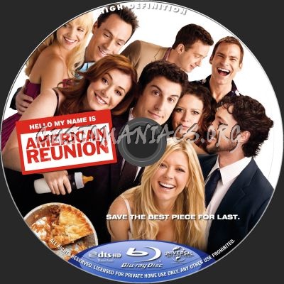 American Reunion blu-ray label