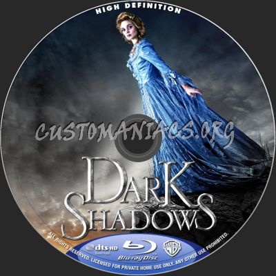 Dark Shadows blu-ray label