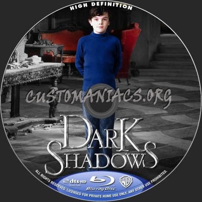 Dark Shadows blu-ray label