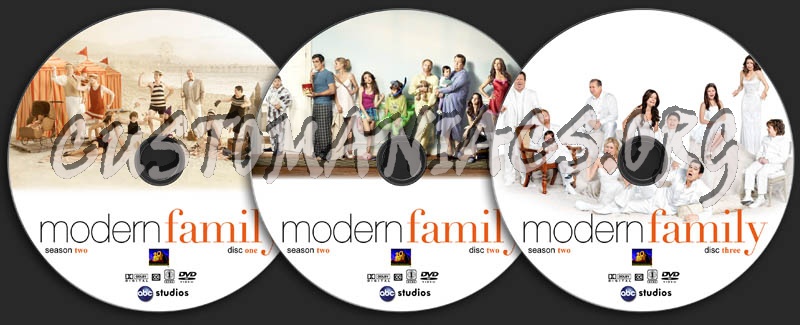 Modern Family - Season 2 dvd label