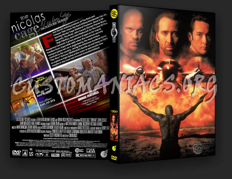 Con Air dvd cover