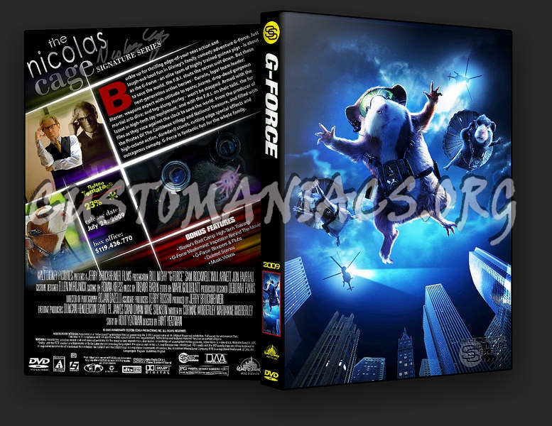 G-Force dvd cover