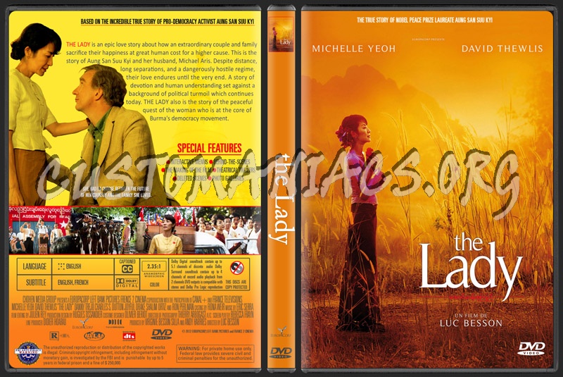 The Lady dvd cover