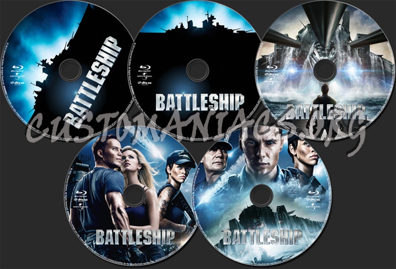 Battleship blu-ray label