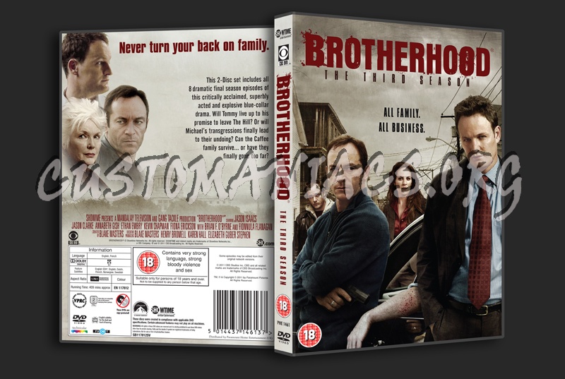 Brotherhood Season 3 dvd cover