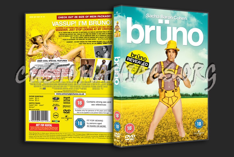 Bruno dvd cover