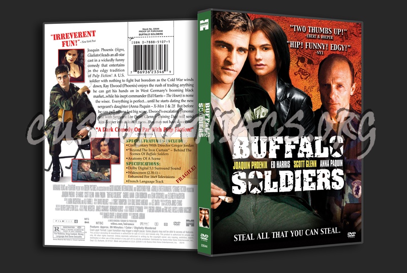 Buffalo Soldiers dvd cover