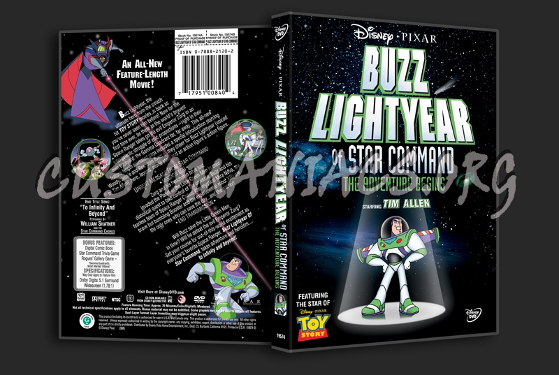 Buzz Lightyear of Star Command dvd cover