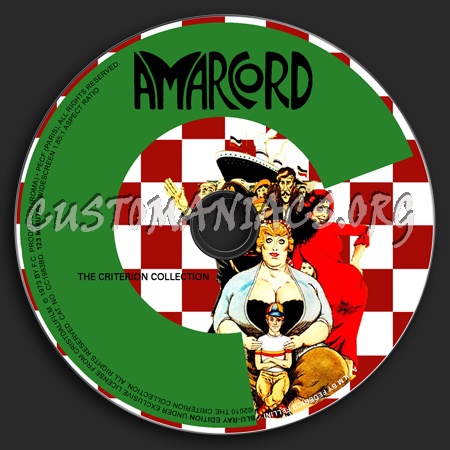 004 - Amarcord dvd label