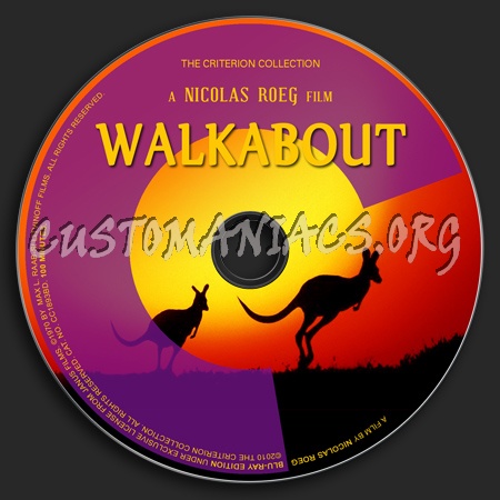 010 - Walkabout dvd label