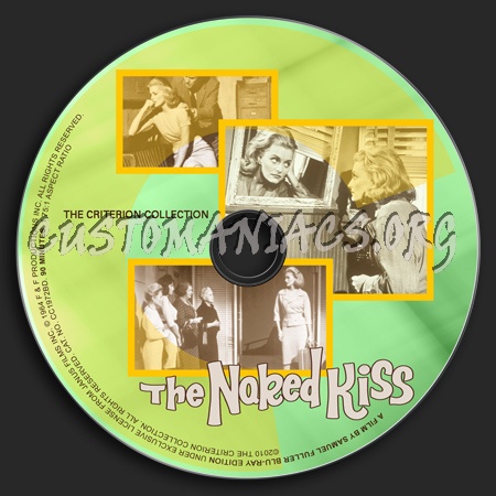 018 - The Naked Kiss dvd label