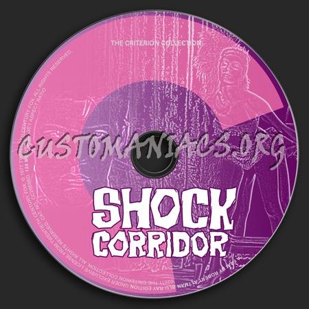 019 - Shock Corridor dvd label