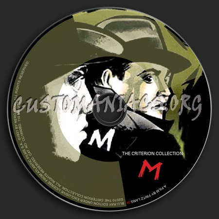 030 - M dvd label
