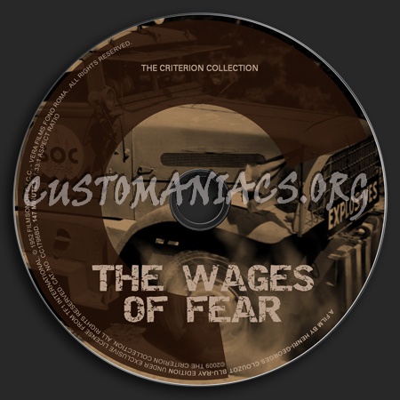 036 - Wages Of Fear dvd label
