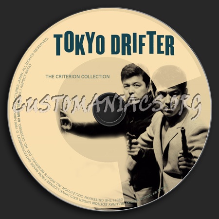 039 - Tokyo Drifter dvd label