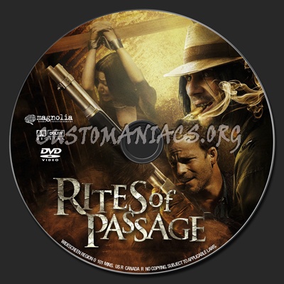 Rites of Passage dvd label