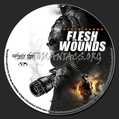 Flesh Wounds dvd label