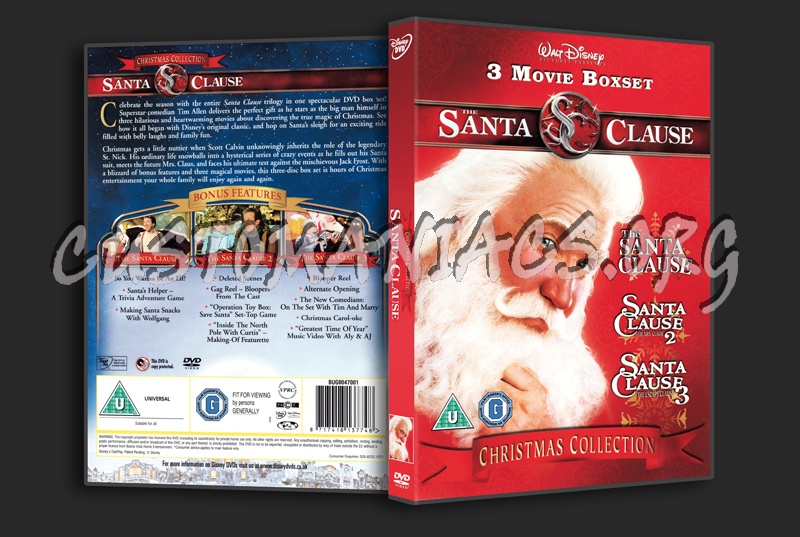 The Santa Clause Collection dvd cover