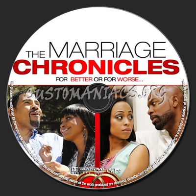 The Marriage Chronicales dvd label