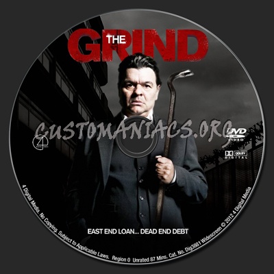 The Grind dvd label