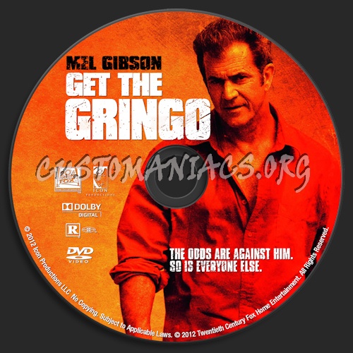 Get The Gringo dvd label
