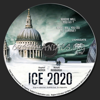 Ice 2020 dvd label