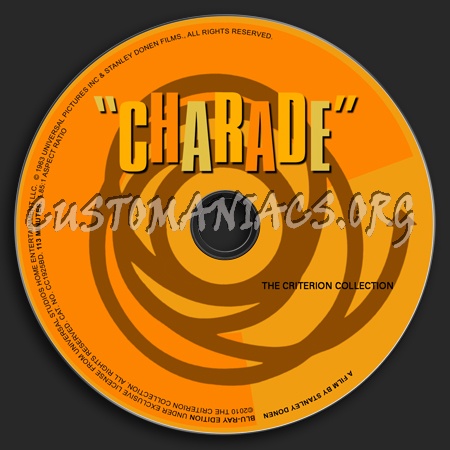 057 - Charade dvd label