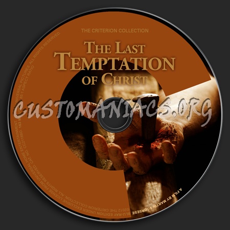 070 - The Last Temptation Of Christ dvd label