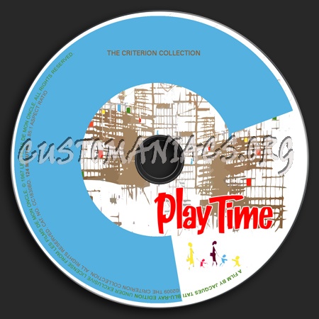 112 - Playtime dvd label