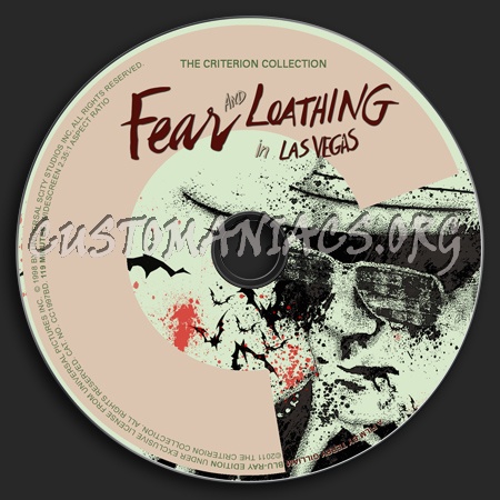 175 - Fear And Loathing In Las Vegas dvd label