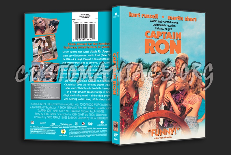 Captain Ron dvd cover