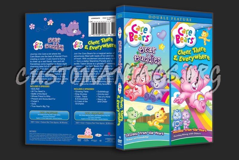 Care Bears Bear Buddies / Cheer, There & Everywhere dvd cover