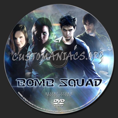Bomb Squad dvd label