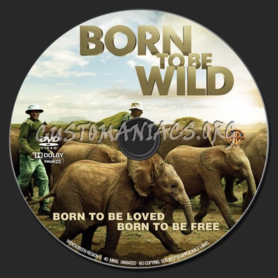 Born to be Wild dvd label