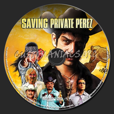 Saving Private Perez dvd label