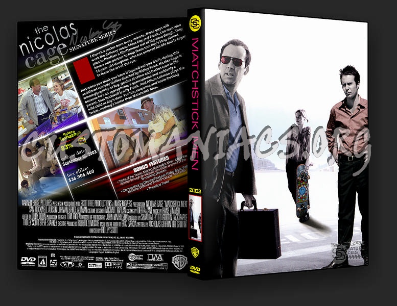 Matchstick Men dvd cover