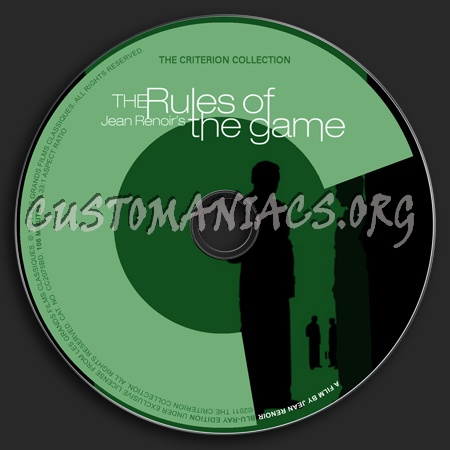 216 - Rules Of The Game dvd label